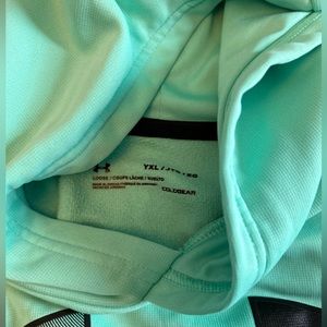 YXL Turquoise green sports pullover